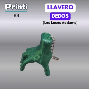 Llavero - Dedos (Los Locos Addams) (88-3)