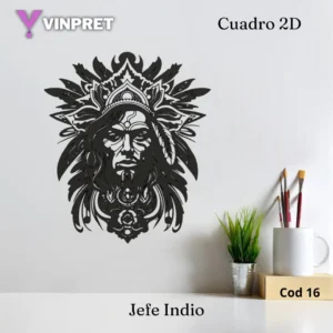 Cuadro 2d - Jefe Indio