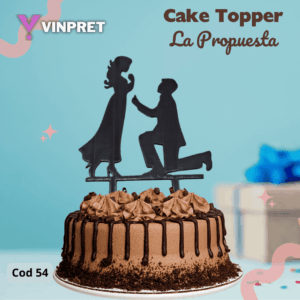 Cake Topper - La Propuesta