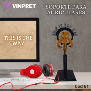 Soporte Para Auriculares - This Is The Way