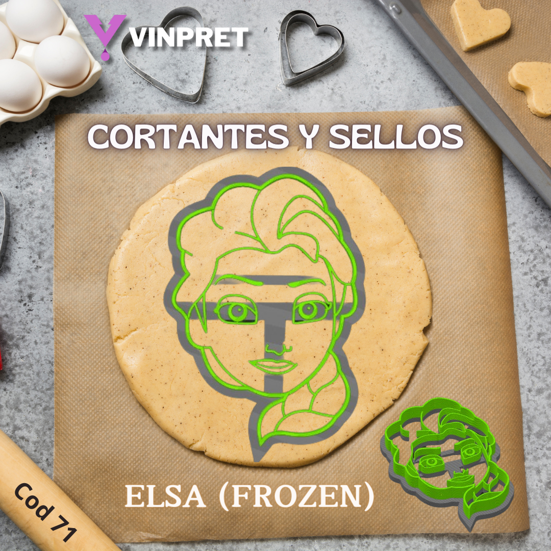 Cortante Elsa (Frozen)