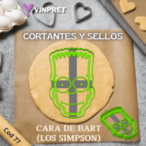 Cortante Cara de Bart (Los Simpson)