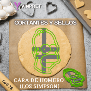 Cortante Cara de Homero (Los Simpson)