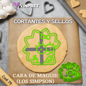 Cortante Cara de Maggie (Los Simpson)