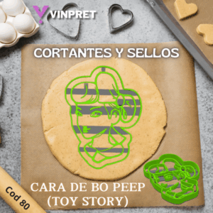 Cortante Cara de Bo Peep (Toy Story)
