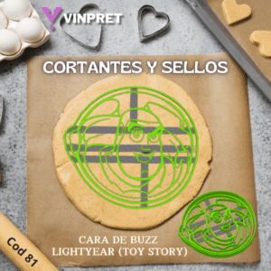Cortante Cara de Buzz Lightyear (Toy Story)