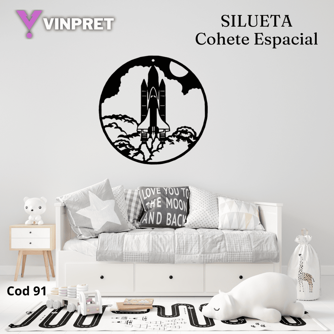 Silueta - Cohete Espacial