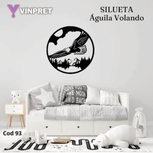 Silueta - Águila volando