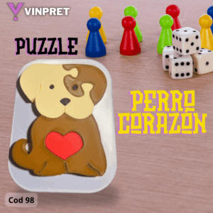 Puzzle - Perro Corazón