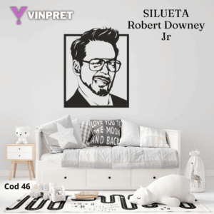 Silueta Robert Downey Jr