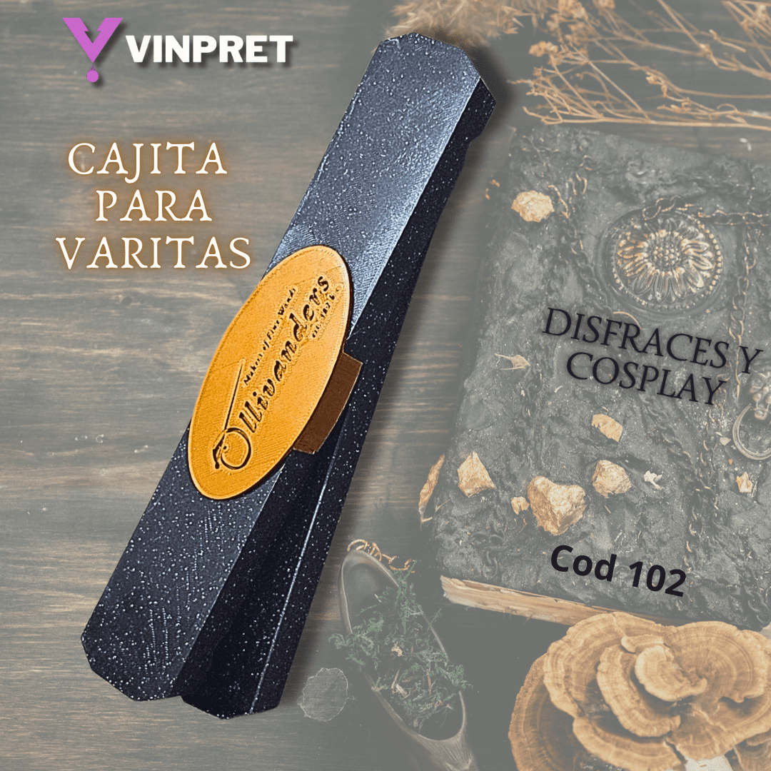 Cajita para varita de Harry Potter