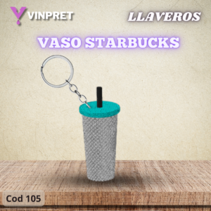Llavero Vaso Starbucks