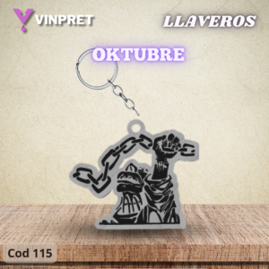 Llavero Oktubre