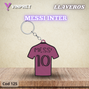 Llavero Camiseta de Messi del Inter