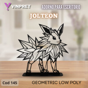 Adorno Para Escritorio - Jolteon Geometric Low Poly