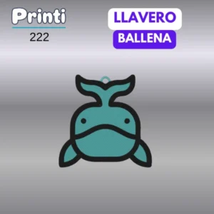 Llavero - Ballena (222-3)