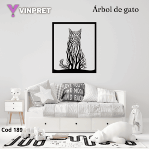 Cuadro Árbol de gato