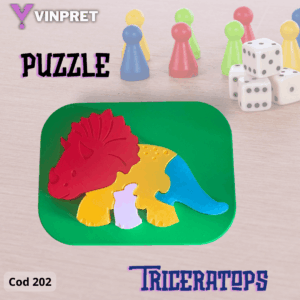Puzzle Triceratops