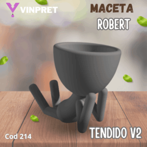 Maceta Robert Tendido V2