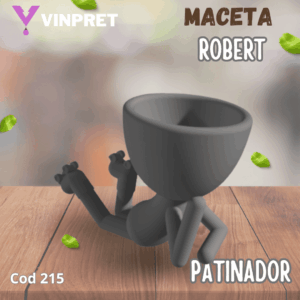 Maceta Robert Patinador