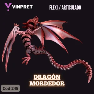 Flexi-Articulado - Dragón mordedor