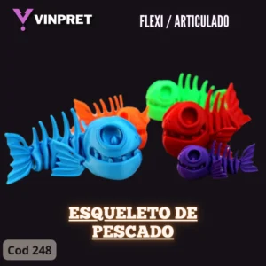 Flexi-Articulado - Esqueleto de pescado