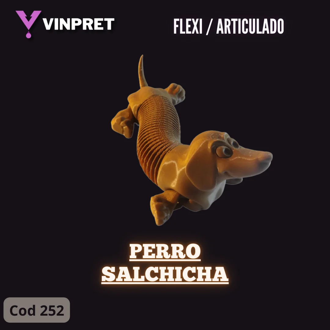 Flexi-Articulado - Perro salchicha