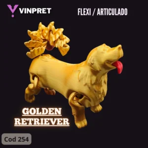 Flexi-Articulado - Golden Retriever