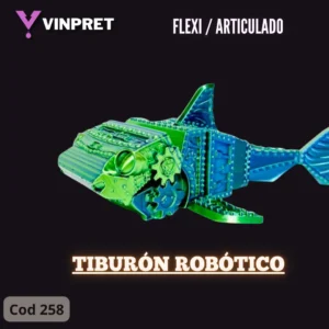 Flexi-Articulado - Tiburón robótico