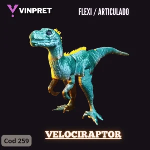 Flexi-Articulado - Velociraptor