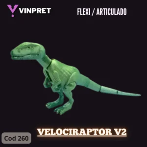 Flexi-Articulado - Velociraptor V2