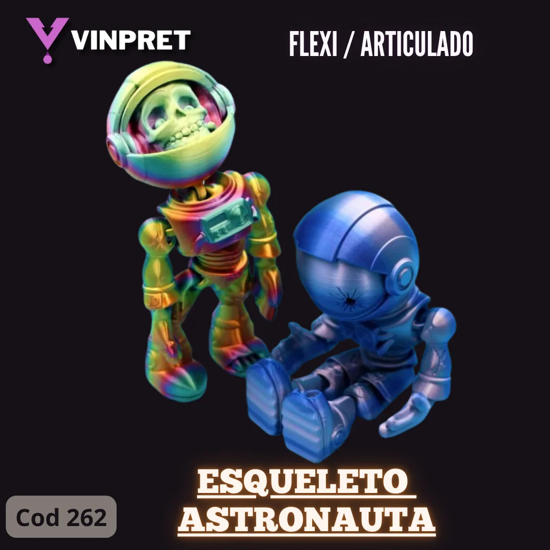Flexi-Articulado - Esqueleto Astronauta