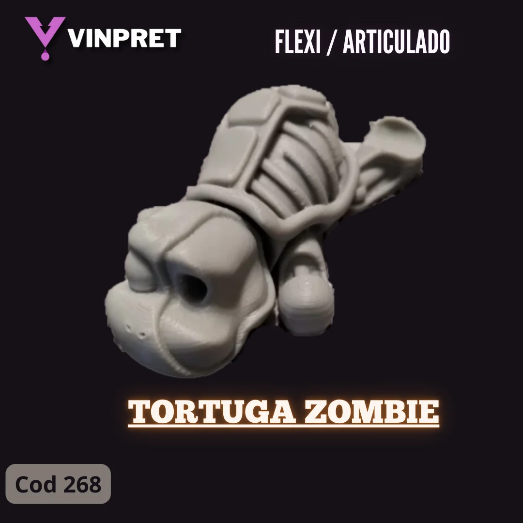 Flexi-Articulado - Tortuga Zombie