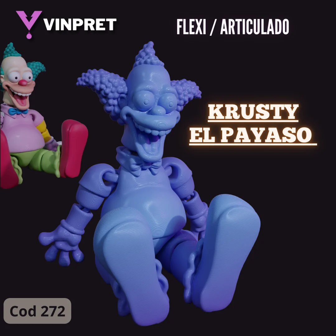 Flexi-Articulado - Krusty el payaso