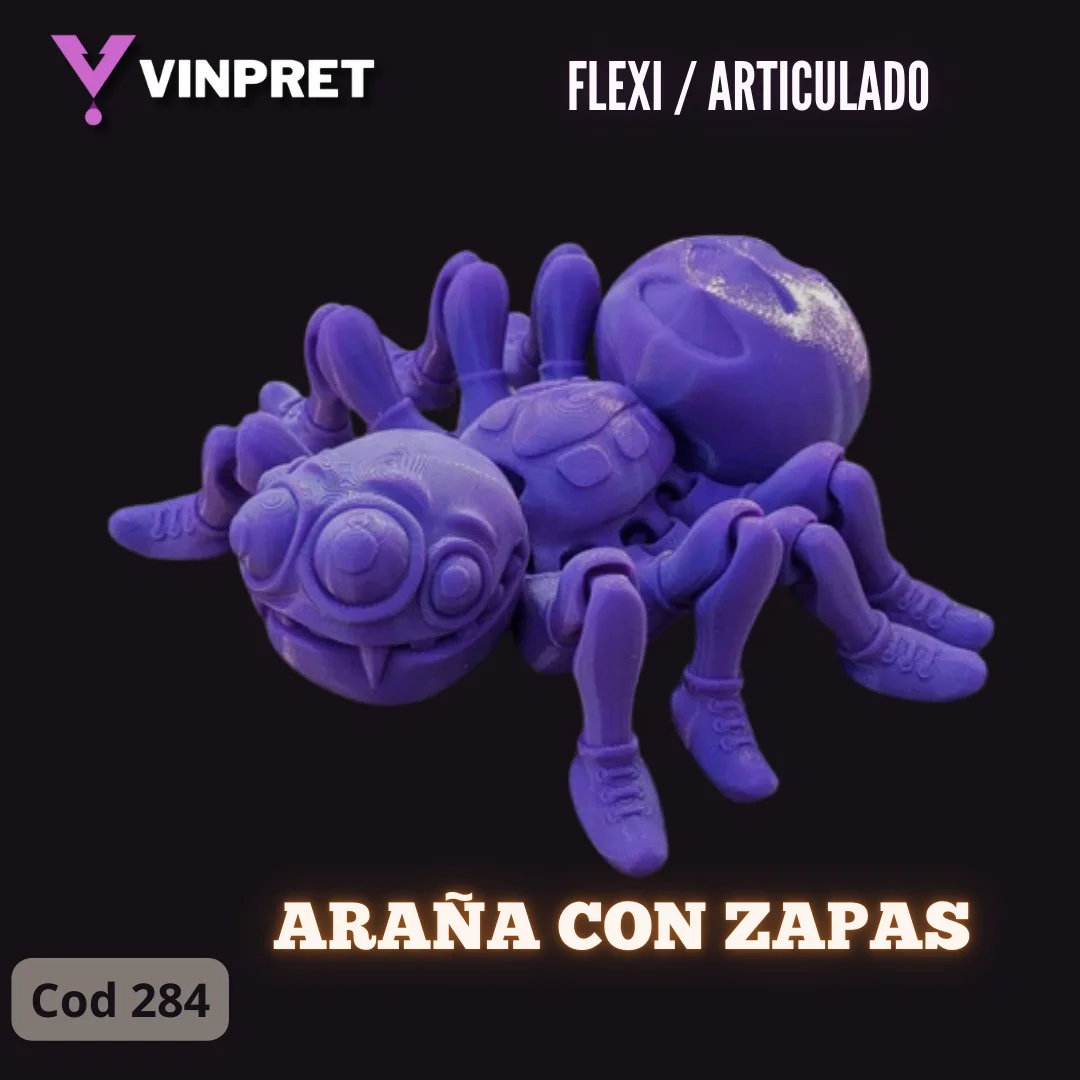 Flexi-Articulado - Araña con zapas