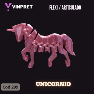 Flexi-Articulado - Unicornio