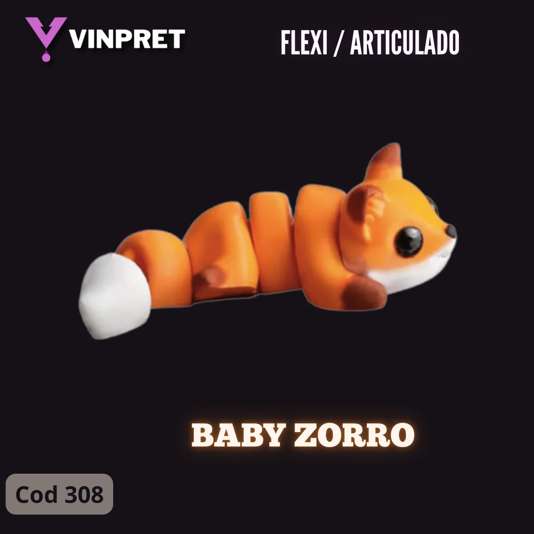 Flexi-Articulado - Baby Zorro
