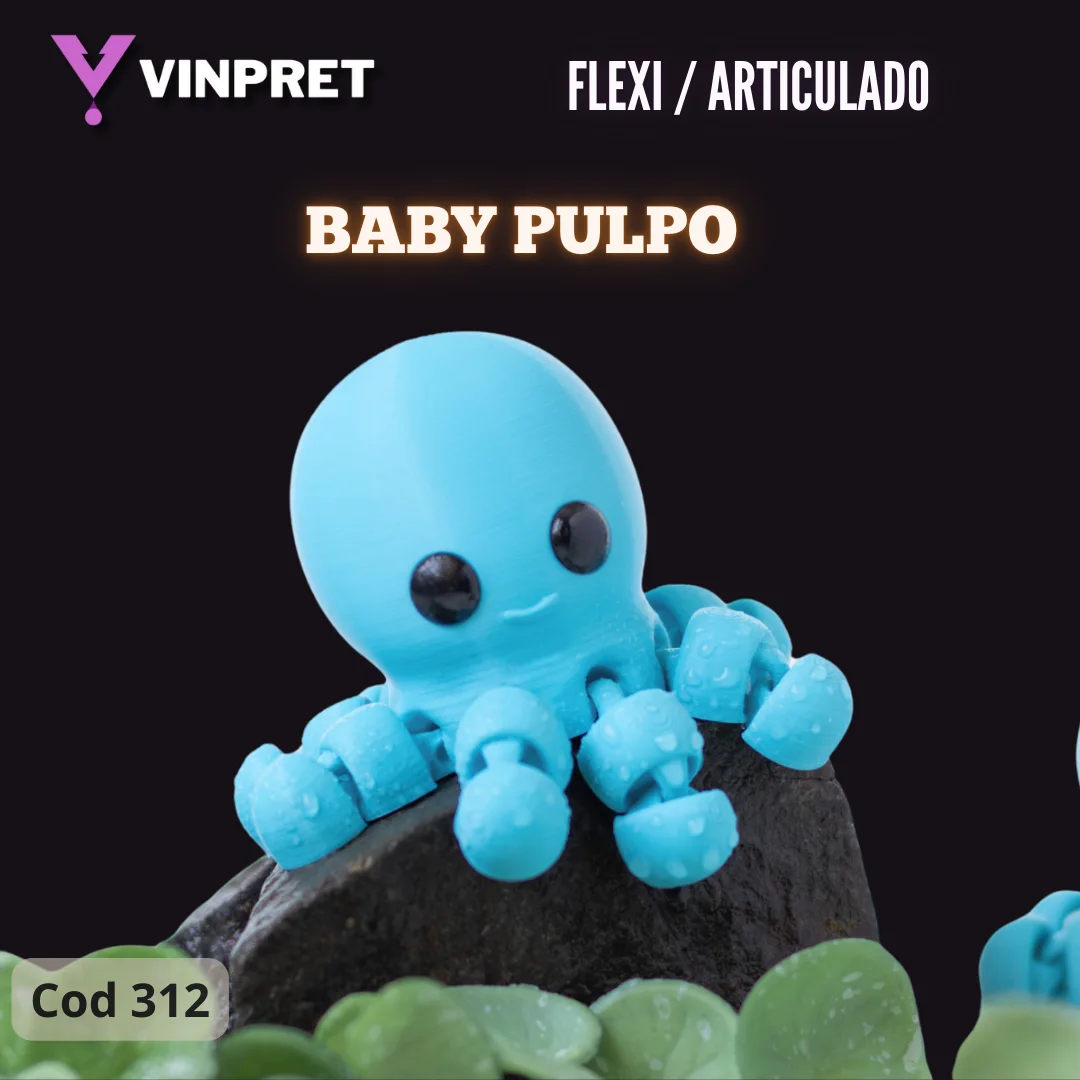 Flexi-Articulado - Baby Pulpo