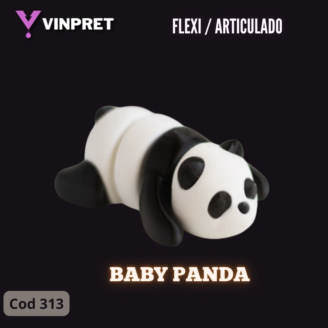 Flexi-Articulado - Baby Panda