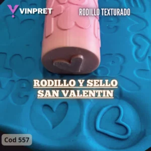 Rodillo Texturado - San Valentín