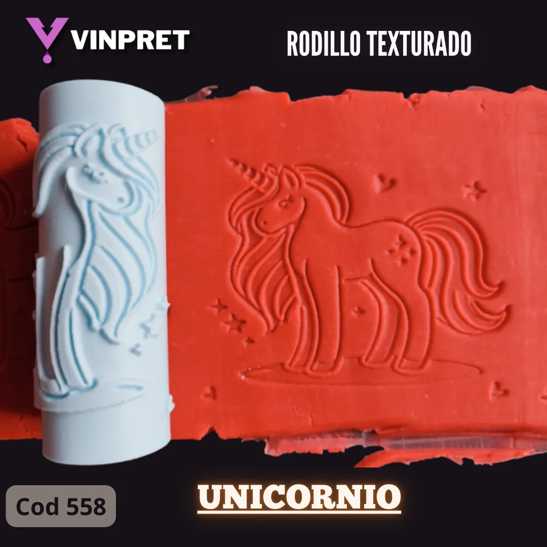 Rodillo Texturado - Unicornio