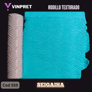 Rodillo Texturado - Seigaiha