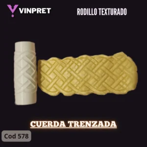Rodillo Texturado - Cuerda Trenzada