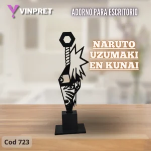Adorno - Naruto Uzumaki en Kunai