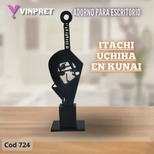 Adorno - Itachi Uchiha en kunai