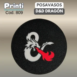 Posavasos - D&D Dragón (Liso)