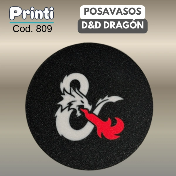 Posavasos - D&D Dragón (Liso)