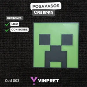Posavasos - Creeper (Liso y Con borde)