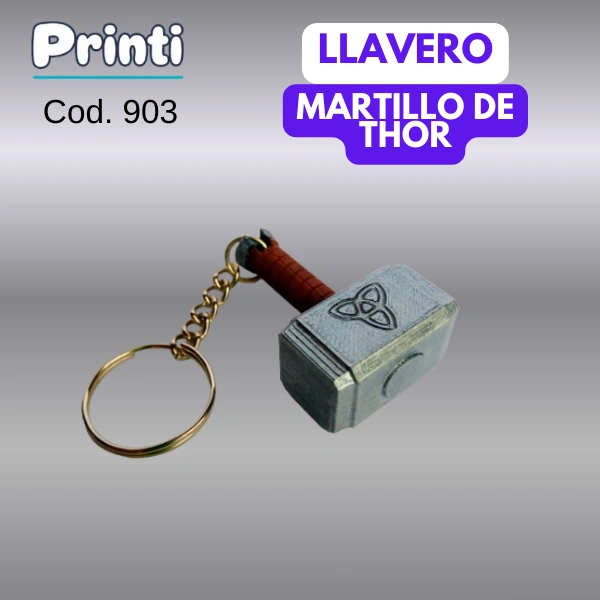 Llavero - Martillo de Thor