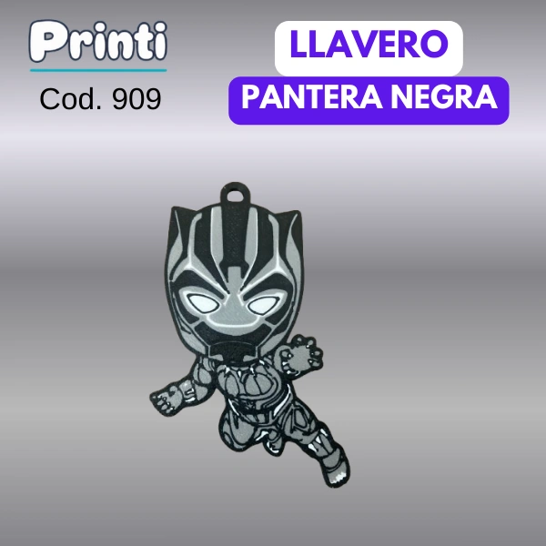 Llavero - Pantera Negra